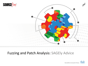 Fuzzing and Patch Analysis - SAGEly Advice