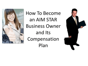 How To Become an AIM STAR Business Owner and Its