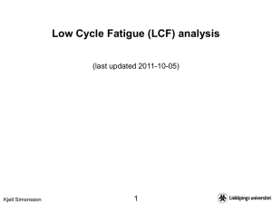LCF-analysis