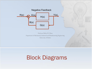 Lecture 17 - Block Diagrams
