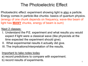 Photoelectric Effect lecture notes.ppt