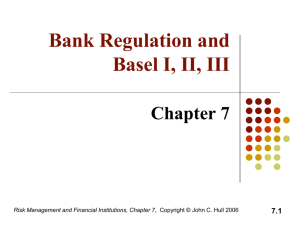 Risk Management and Financial Institutions, Chapter 7