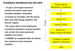 LECTURE 10: CONVERGENCE MONITORING AND CONTROL