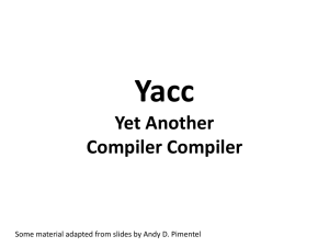 yacc