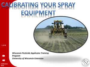 Calibrating Your Equipment
