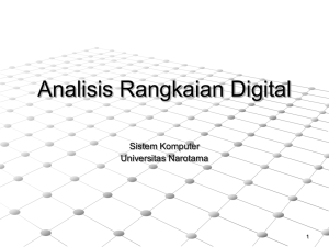 Sistem Digital A - Universitas Narotama
