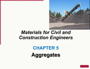 CEE 353 * Civil Engineering Materials