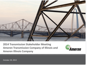 Ameren Transmission Rate Stakeholder Meeting