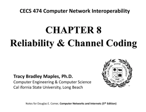 Chapter 8 -- Reliability - California State University, Long Beach