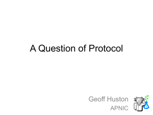 A question of protocol - Labs