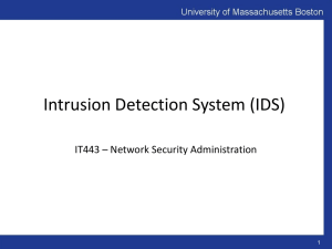 Day 10 - Intrusion Detection System - IT443