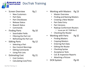 DocTrak Training