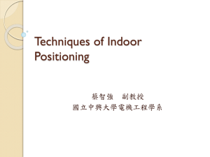 Method of Indoor Position