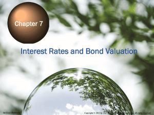 Chapter 7 Bond pricing PPT