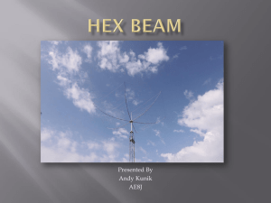 Hex Beam Presentation (September 2013)