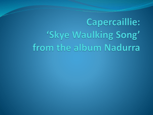 Skye Waulking Song* from the album Nadurra
