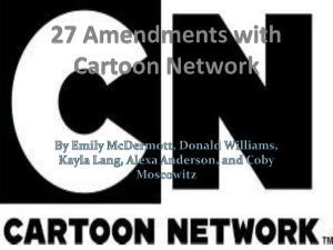 27 Amendments with Cartoon Network Final