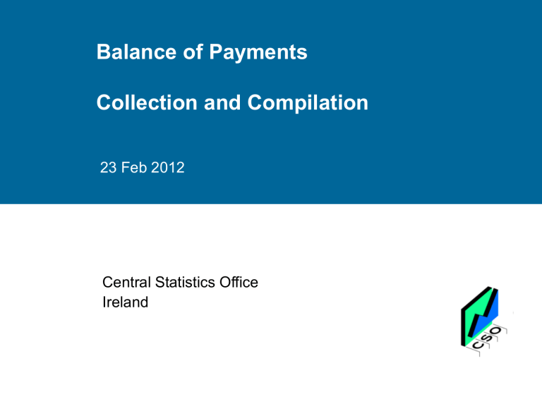 collection-and-compilation-of-balance-of-payments-statistics