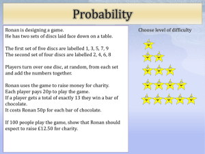 Probability 1 - Suffolk Maths