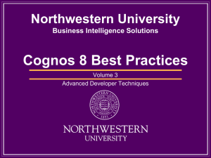 Enter your project title here - Northwestern University Information