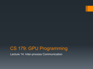 CS 179: GPU