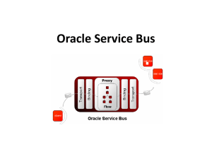 Oracle Service Bus Overview PPT