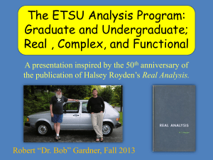PowerPoint - faculty - East Tennessee State University