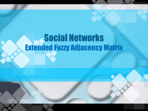 Social Networks: Fuzzy Set