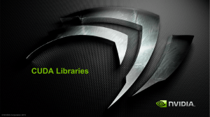 CUDA Libraries