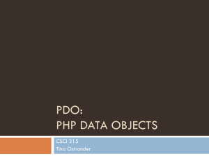 PDO