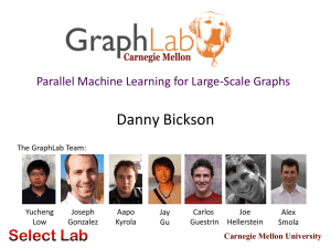 GraphLab A New Parallel Framework for Machine Learning