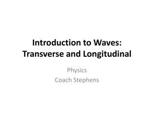 Introduction to Waves - Florence High School