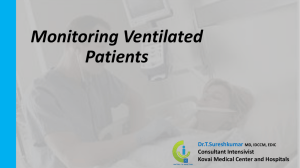 2. Monitoring of Patients on Mechanical Ventilation