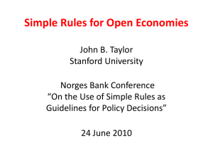 Presentation - Norges Bank