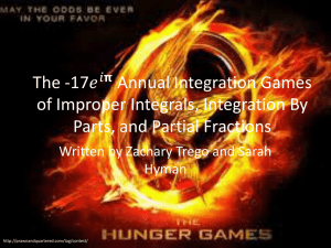 The -17e^ipi^ annual integration games