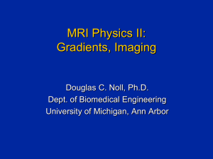 MRI Physics II - Sitemaker