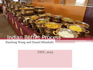 Indian Buffet Process