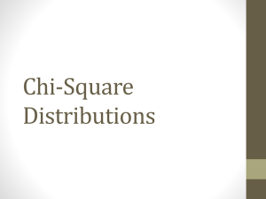 1129 Chi-Square Distributions