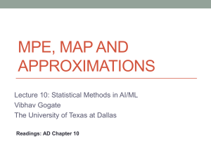 MAP inference - The University of Texas at Dallas