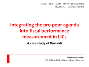 2. Burundi: tax side
