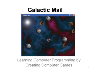 Learning Programming With Game Maker