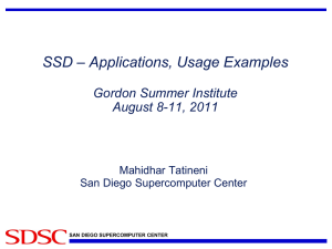 View Presentation Slides - SDSC Education