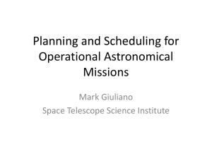 Slides planning-and-scheduling-for-space