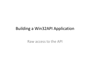 04-Building a Win32API Application