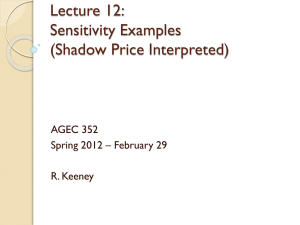 Lecture 1: Basics of Math and Economics