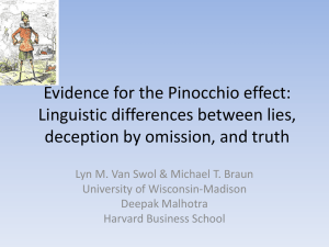 Negative emotion words - University of Wisconsin–Madison