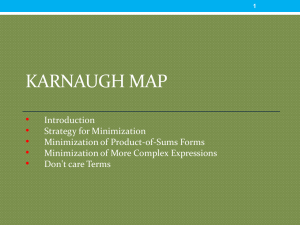 Digital Logic Design Lectures/ Karnaugh Map