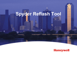 Spyder Reflash Tool