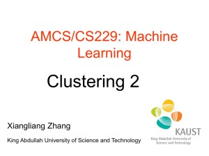 Clustering 2