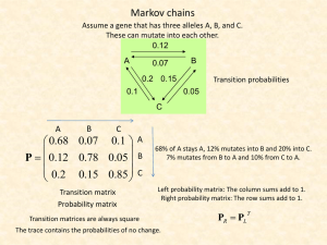 Markov chain